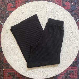 Uniqlo Cotton Ribbed Wide Pants